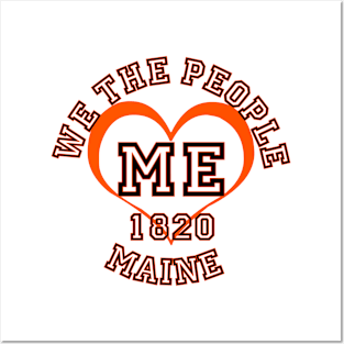 Show your Maine pride: Maine gifts and merchandise Posters and Art